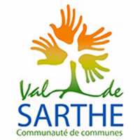 Logo Communauté de communes Val-de-Sarthe